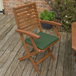 Rowlinsons Plumley Set Wooden Garden Furniture - Timber - L85 x W140 x H73 cm in Brown - thumbnail 2