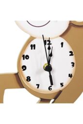 Teamson Kids Kids Monkey Wall Clock Animal Themed Sunny Safari By Fantasy Fields in Brown - thumbnail 5
