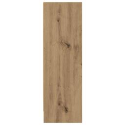 Berkfield Home Bookcase Artisian Oak 80x24x76 cm Engineered Wood in Brown - Size: 80 x 24 x 76 cm - thumbnail 6