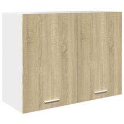 Berkfield Home Sturdy 7 Piece Kitchen Cabinet Set Lyon Sonoma Oak Engineered Wood in Light Tan - thumbnail 4
