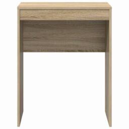 Berkfield Home Modern Computer Desk Sonoma oak Engineered wood 60 x 40 x 76 cm in Light Tan - thumbnail 5
