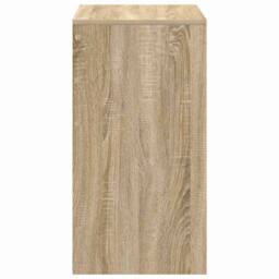 Berkfield Home Modern Computer Desk Sonoma oak Engineered wood 60 x 40 x 76 cm in Light Tan - thumbnail 6