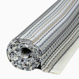 THE RUGS Reversible Weatherproof Outdoor Grey Rugs Striped Rainbow 1020 - Size: 120 cm x 160 cm - thumbnail 5
