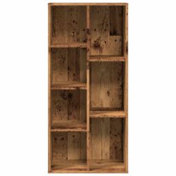Berkfield Home Book Cabinet Old Wood 50x25x104 cm in Brown - Size: 50 x 25 x 104 cm - thumbnail 5