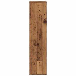 Berkfield Home Book Cabinet Old Wood 50x25x104 cm in Brown - Size: 50 x 25 x 104 cm - thumbnail 6