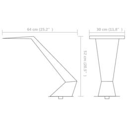 Berkfield Home Pool Fountain Stainless Steel 64x30x52 cm Silver - Size: 64 x 30 x 52 cm - thumbnail 9
