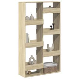 Berkfield Home Room Divider Sonoma Oak 100x33x175 cm Engineered Wood in Light Brown - Size: 100 x 33 x 175 cm - thumbnail 1