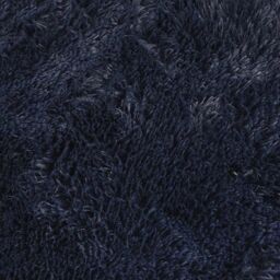 Berkfield Home Shaggy Rug High Pile NAVARRA Navy 120x120 cm Polyester in Blue - Size: Medium - thumbnail 9