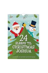 Personalised Memento Company Personalised 24 Sleeps Christmas Activity Advent Calendar
