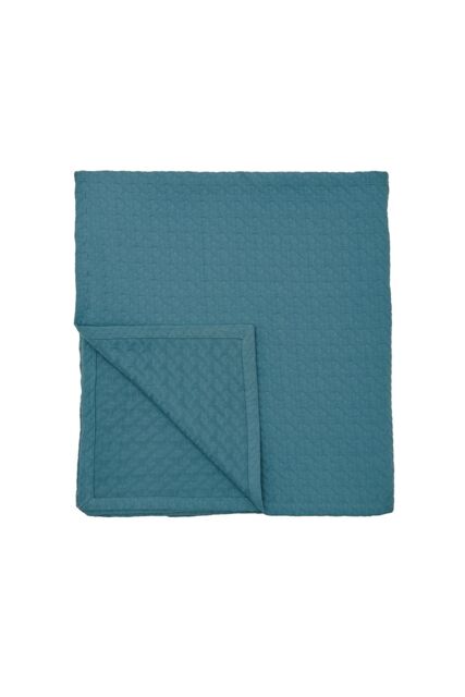 Ted Baker 'Matellase' Cotton Throw in Blue - Size: 250 cm x 260 cm - image 1