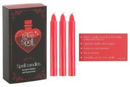 KDMD Set of 3 Love Spell Candles in a Box in Black - thumbnail 3