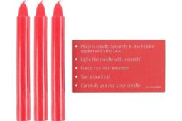 KDMD Set of 3 Love Spell Candles in a Box in Black - thumbnail 5