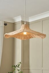 BHS Lighting Percy Easy Fit Light Shade in Natural - thumbnail 4