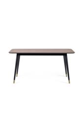 Julian Bowen Findlay Rectangular 4-6 Seater Dining Table in Walnut - thumbnail 6