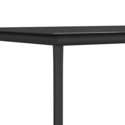 Berkfield Home Beautiful 5 Piece Garden Dining Set Black Textilene & Steel - thumbnail 7