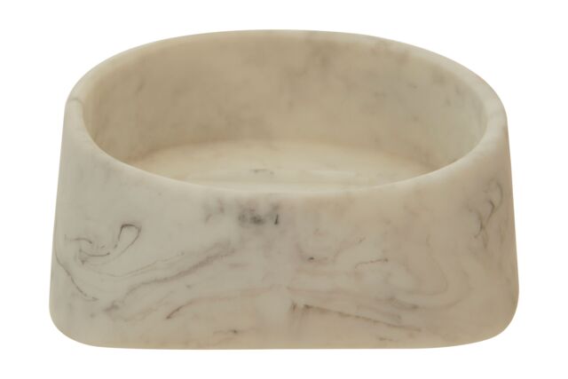 Orsina Riviera Soap Dish, Durable Polyresin in Grey - image 1