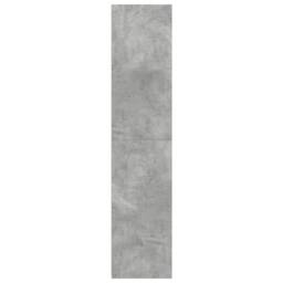 Berkfield Home Highboard Concrete Grey 40x41x185 cm Engineered Wood - Size: 40 x 41 x 185 cm - thumbnail 5