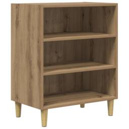 Berkfield Home Sideboard Artisan Oak 57x35x75 cm Engineered Wood in Brown - Size: 57 x 35 x 75 cm - thumbnail 1