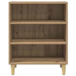 Berkfield Home Sideboard Artisan Oak 57x35x75 cm Engineered Wood in Brown - Size: 57 x 35 x 75 cm - thumbnail 4