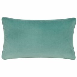 Wylder Tropics Onika Geometric Rectangular Cushion in Blue - Size: 30 cm x 50 cm - thumbnail 2