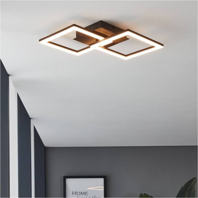 Loops Stylish Black Pendant Light - Indoor Ceiling Fixture for Home Decor - image 1