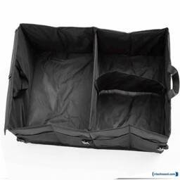 Nordara Car Boot Organiser Heavy Duty Folding Storage Bag in Black - thumbnail 3