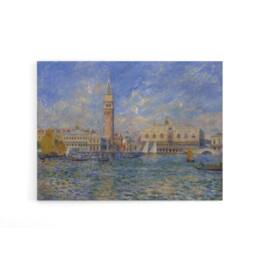 "Artery8 Renoir Venice The Doges Palace 1881 Canvas Wall Art Print - Size: W24"" x H32""" - thumbnail 1