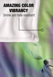 JQ Licensing Jlo Polar Bear Aurora Northern Lights Silky Touch Super Soft Throw Blanket 152 X 127 cm in White - thumbnail 4