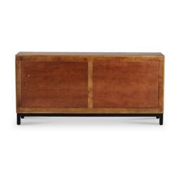 Jaipur Furniture Ltd Parquet Large 170 cm Sideboard - Mango Wood/Iron - L40 x W170 x H80 cm - PP Finish in Brown - thumbnail 5