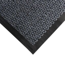 JVL Heavy Duty Barrier Anti-slip Door Mat, 80x120cm, Blue/Black in Black - Size: 80 cm x 120 cm - thumbnail 2