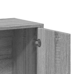 Berkfield Home Sideboard Grey Sonoma 60x31x70 cm Engineered Wood - Size: 60 x 31 x 70 cm - thumbnail 8