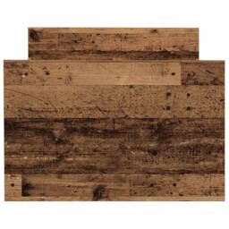 Berkfield Home Full Bed Frame without Mattress Old Wood 100x200cm Engineered Wood in Brown - Size: 100x200 cm - thumbnail 6