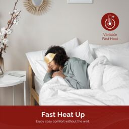 Rediffusion CosyDreams King Fitted Heated Underblanket in White - Size: 137 cm x 165 cm - thumbnail 3