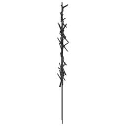 Berkfield Home Christmas Light Decorations with Spikes 3 pcs Star 50 LEDs 29 cm in Black - thumbnail 7
