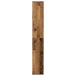 Berkfield Home Room Divider Bookcase Old Wood 67x25x161.5 cm Engineered Wood in Brown - thumbnail 6