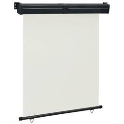 Berkfield Home Balcony Side Awning 140x250 cm Cream - thumbnail 1