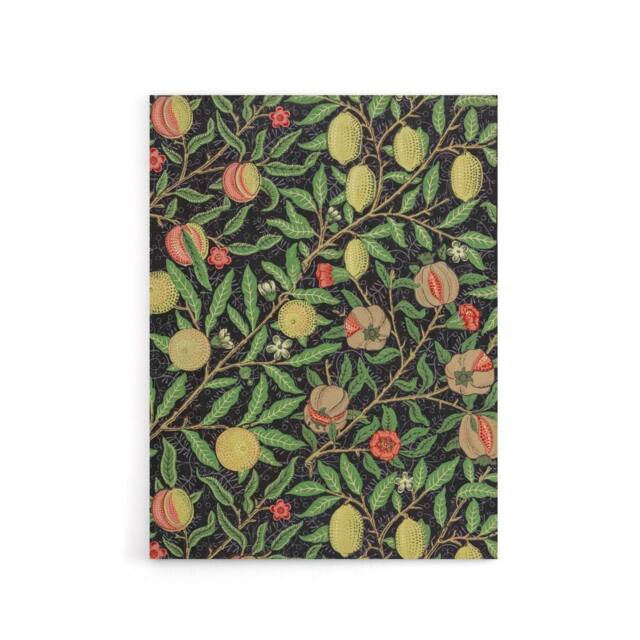 "Artery8 Pomegranate & Citrus Pattern Canvas Wall Art Print Morris in Green - Size: W18"" x H24""" - image 1