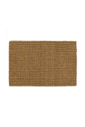 JVL Tallis Boucle Coir Latex Backed Door Mat 40x60cm in Natural - Size: 40 cm x 60 cm - thumbnail 1