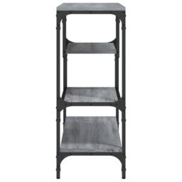 Berkfield Home Console Table Grey Sonoma 100x30x75 cm Engineered Wood - Size: 100 x 30 x 75 cm - thumbnail 6