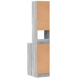Berkfield Home Kitchen Cabinet Grey Sonoma 35x50x180 cm Engineered Wood - Size: 35 x 50 x 180 cm - thumbnail 6