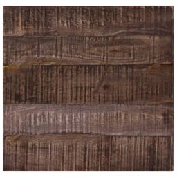 Berkfield Home Beautiful Coffee Table 50x50x35 cm Solid Mango Wood in Brown - Size: 50 x 50 x 35 cm - thumbnail 6