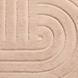 OHS Contemporary Tufted Arches Rug Floor Carpet Non Slip Area Mat in Tan - Size: 120 cm x 170 cm - thumbnail 5