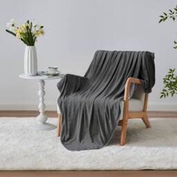 GAVENO CAVAILIA Cooling Blanket in Charcoal - Size: 130 cm x 170 cm - thumbnail 1