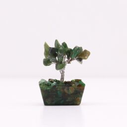 KDMD Mini Gemstone Tree On Orgonite Base - Green Aventurine (15 stones) - thumbnail 1
