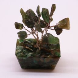 KDMD Mini Gemstone Tree On Orgonite Base - Green Aventurine (15 stones) - thumbnail 3