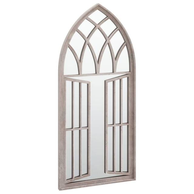 Berkfield Home Mirror Sand 100x45 cm Iron for Indoor Use in Cream - image 1
