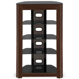 Centurion Supports ZINNIA 5-Shelf Flat Screen TV/Hi-Fi/AV Rack Glass Multimedia Stand - thumbnail 5