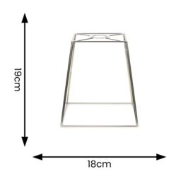 ValueLights Susie Glass Pendant Lantern Case Easy Fit Lamp Shade in Silver - thumbnail 7
