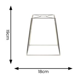 ValueLights Susie Glass Pendant Lantern Case Easy Fit Lamp Shade in Silver - thumbnail 5