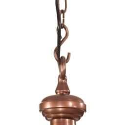 Berkfield Home Pendant Lighting 25x25x134 cm¬†Aluminium in Silver - Size: 25 x 25 x 134 cm - thumbnail 6